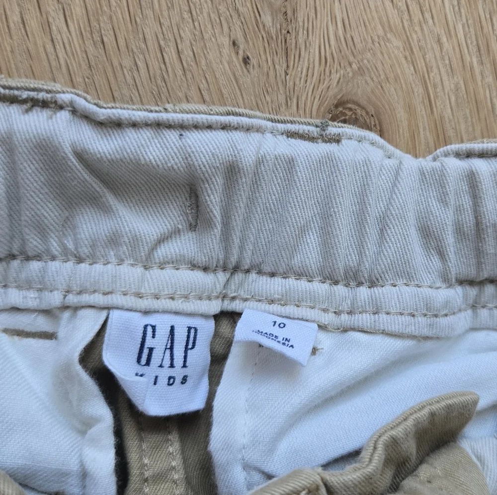 GAP Kids' Khaki Cargo Shorts
